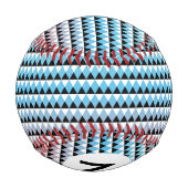 Balle De Baseball Motif de Tribal Aztec Ombre (Dos)