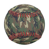 Balle De Baseball Motif du camouflage vert militaire (Dos)