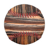 Balle De Baseball Motif du grain de bois (Dos)