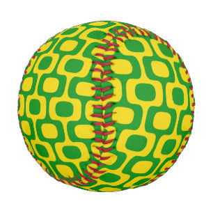 Balle De Baseball Motif du trottoir d'Ipanema, Motif de plage, Brési