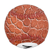 Balle De Baseball Motif en cuir Monogramme (Dos)