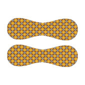 Balle De Baseball Motif en treillis noir blanc noir (Panneaux)