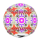 Balle De Baseball Motif ethnique avec motifs marocains (Dos)