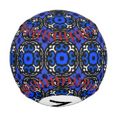 Balle De Baseball Motif ethnique avec motifs turcs (Dos)