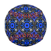 Balle De Baseball Motif ethnique avec motifs turcs (Devant)