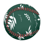 Balle De Baseball motif feuille (Devant Gauche)