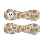 Balle De Baseball Motif floral d'été en feuille (Panneaux)