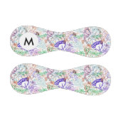 Balle De Baseball Motif floral monogramme 8 (Panneaux)