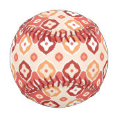 Balle De Baseball Motif géométrique ikat d'or (Devant)