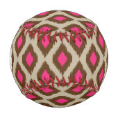 Balle De Baseball Motif ikat moderne (Devant)