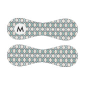 Balle De Baseball Motif marocain turquoise (Panneaux)