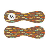 Balle De Baseball Motif Monogram Mustache (Panneaux)