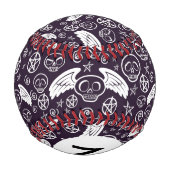 Balle De Baseball Motif Monogramme "Voodoo" (Dos)