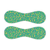 Balle De Baseball Motif numérique Camion vert jaune rose (Panneaux)