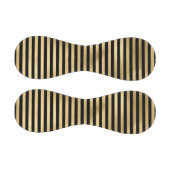 Balle De Baseball Motif rayé à rayure jaune gothique (Panneaux)