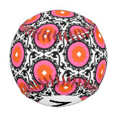 Balle De Baseball Motif rose Suzani (Dos)