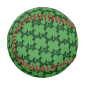 Balle De Baseball Motif shamrock (Devant Gauche)