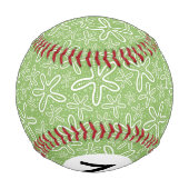Balle De Baseball Motif Shell sur Arrière - plan localisé (Dos)