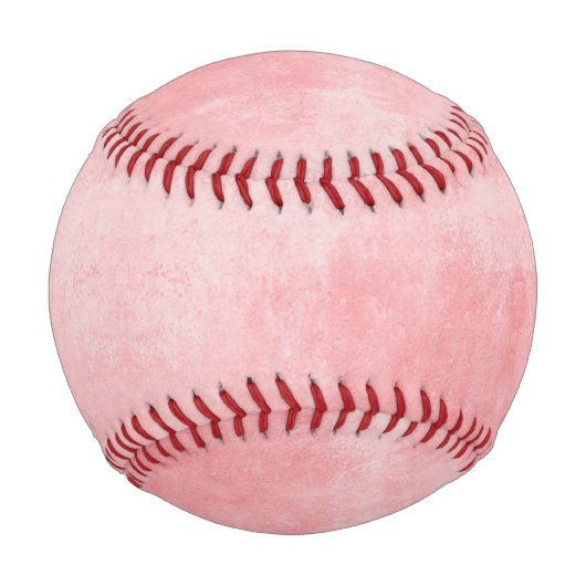Balle De Baseball Motif texturé rose (Dos)