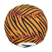 Balle De Baseball Motif Tiger Stripe (Dos)