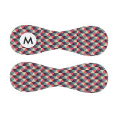Balle De Baseball Motif Triangle turquoise Et Rose (Panneaux)
