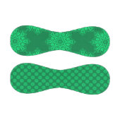 Balle De Baseball Motif vert floral damassé (Panneaux)