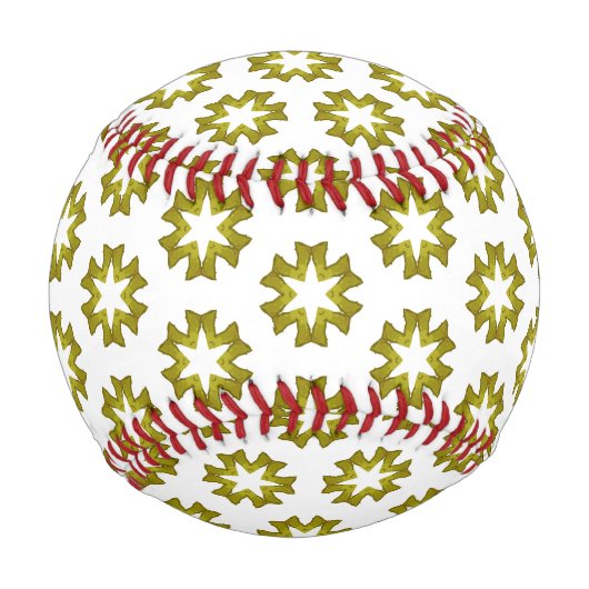 Balle De Baseball Motif Vert Olive (Devant)