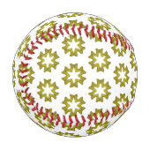 Balle De Baseball Motif Vert Olive (Devant Gauche)