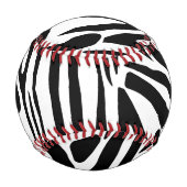 Balle De Baseball Motif zèbre (Dos)