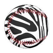 Balle De Baseball Motif zèbre (Devant Gauche)