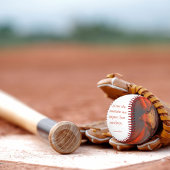 Balle De Baseball Motivation Dire Mont Everest Soleil Orange