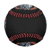 Balle De Baseball Motos et route 66 (Dos)
