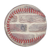 Balle De Baseball Mur Brown en briques (Devant Gauche)