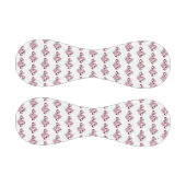 Balle De Baseball Musical treble clef notes with sakura flowers (Panneaux)