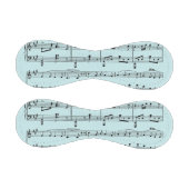 Balle De Baseball Musique feuille bleue (Panneaux)