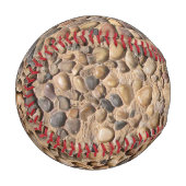 Balle De Baseball Nature Pierres de galets Photo (Devant Gauche)