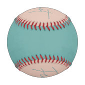 Balle De Baseball "Ne crains pas." Ésaïe 41:10 (Dos)