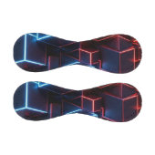 Balle De Baseball Neon Baseball - Midnight Navy Crimson 3D Cube (Panneaux)