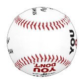 Balle De Baseball Nerd de chimie vous l'avez compris drôle garçon d' (Dos)