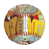 Balle De Baseball "Neuf Gains" (Dos)