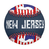 Balle De Baseball New Jersey (Dos)