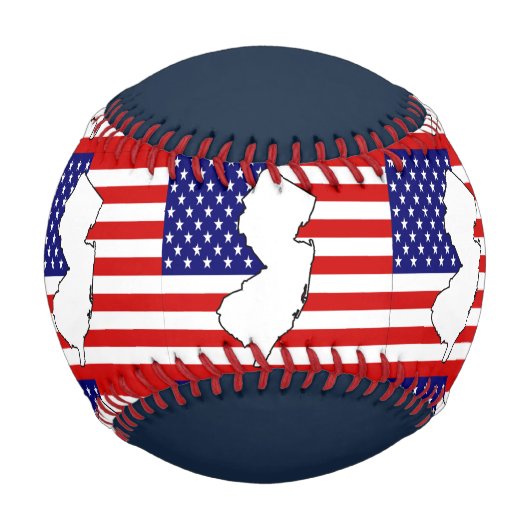 Balle De Baseball New Jersey (Devant)