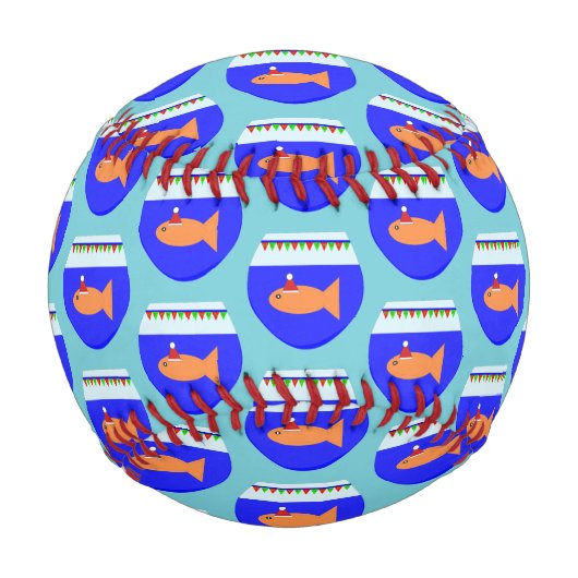Balle De Baseball Noel Party Goldfish Baseball (Devant)