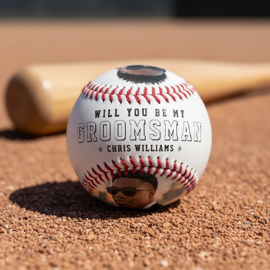 Balle De Baseball Noeud papillon de proposition de garçon d'honneur