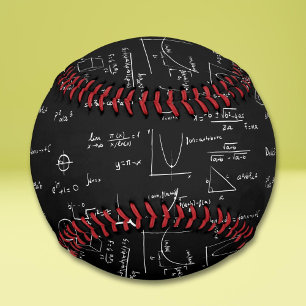 Balle De Baseball Noir Blanc manuscrit équations mathématiques acadé
