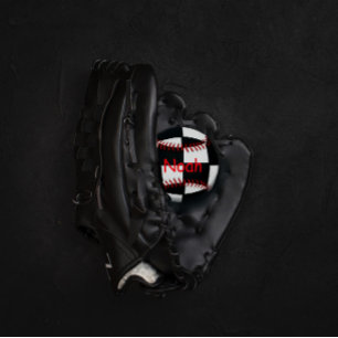 Balle De Baseball Noir et blanc personnalisé Baseball