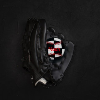 Balle De Baseball Noir et blanc personnalisé Baseball