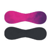 Balle De Baseball Noir & Violet Neon Custom Baseball (Panneaux)
