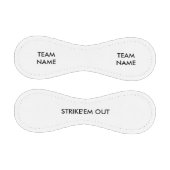 Balle De Baseball Nom de l'équipe et interdiction du baseball (Panneaux)