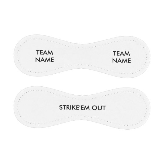 Balle De Baseball Nom de l'équipe et interdiction du baseball (Panneaux)